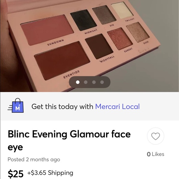 Blinc Evening Glamour Limited Edition Palette - Picture 2 of 2